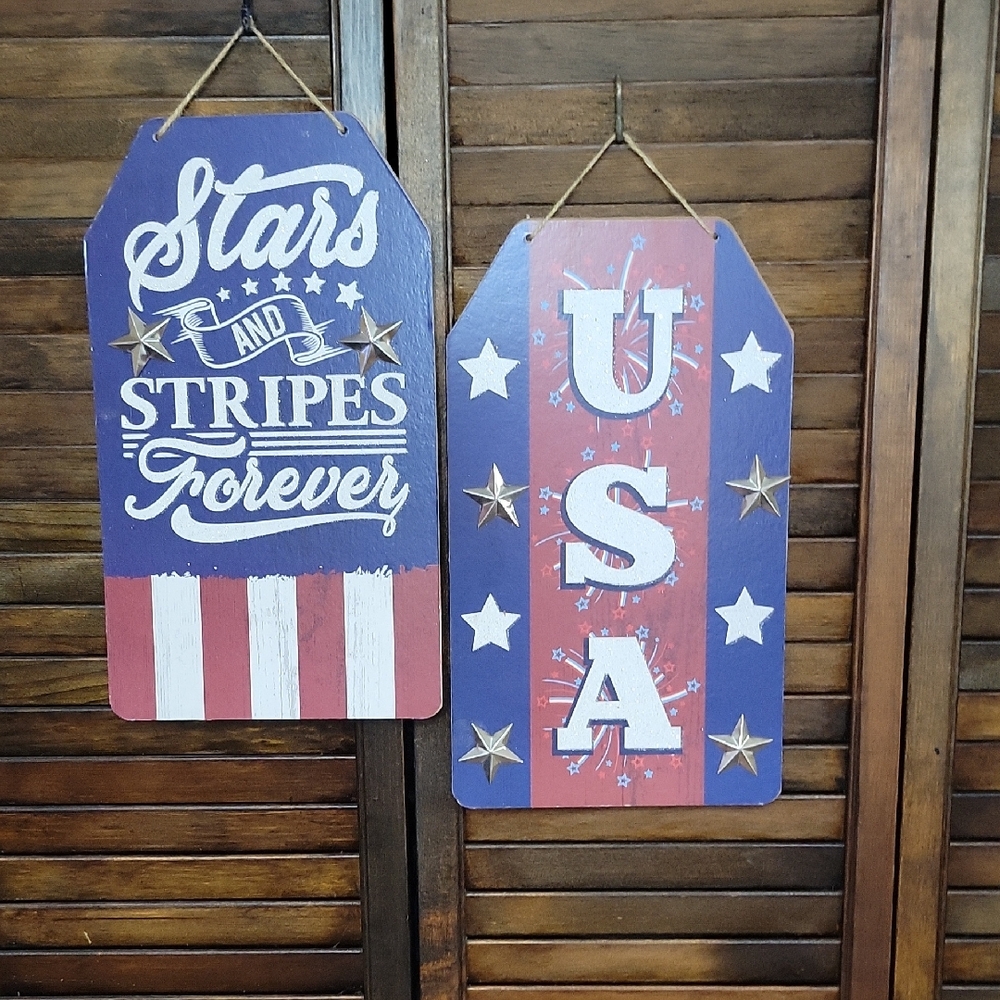 USA Stars and Stripes Wall Art